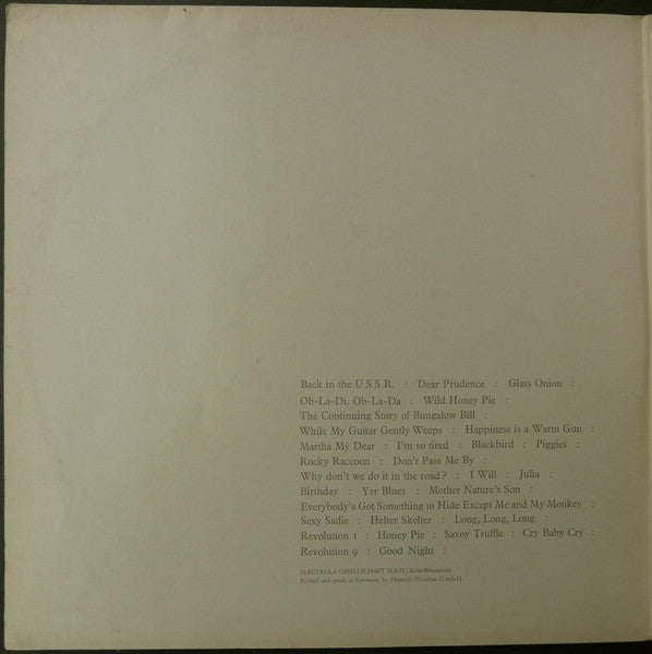 The Beatles - The Beatles