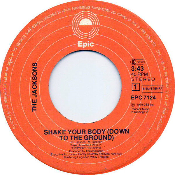 The Jacksons -Shake Your Body (Down To The Ground)