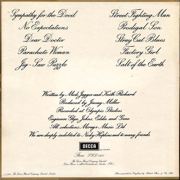 The Rolling Stones - Beggars Banquet