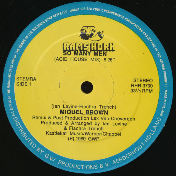 Miquel Brown - So Many Men