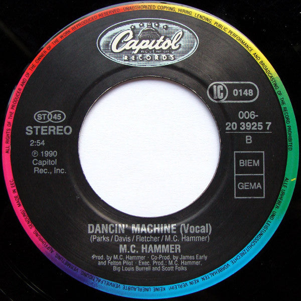 MC Hammer -U Can't Touch This