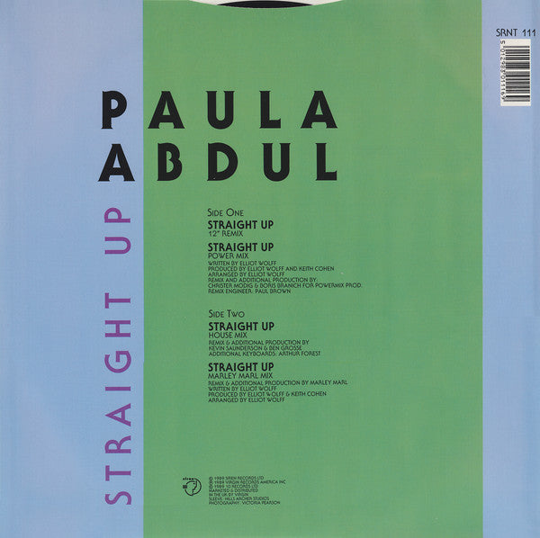 Paula Abdul -Straight Up