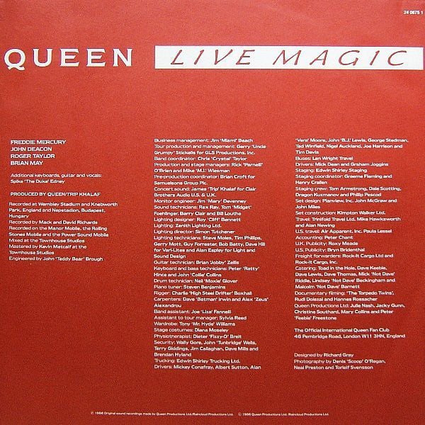 Queen -Live Magic