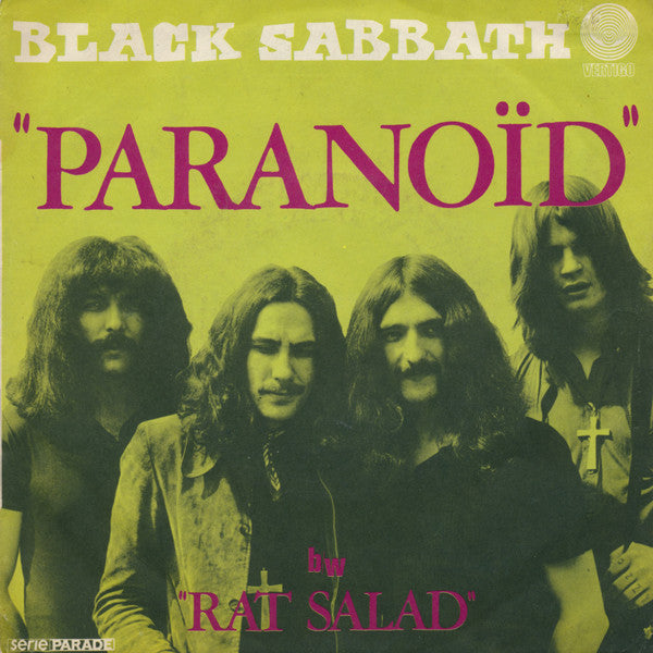 Black Sabbath -Paranoïd / Rat Salad
