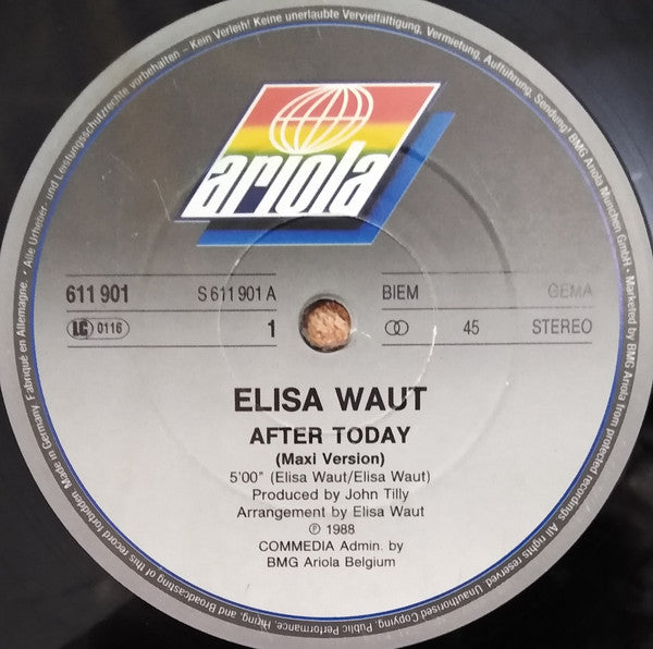 Elisa Waut -After Today