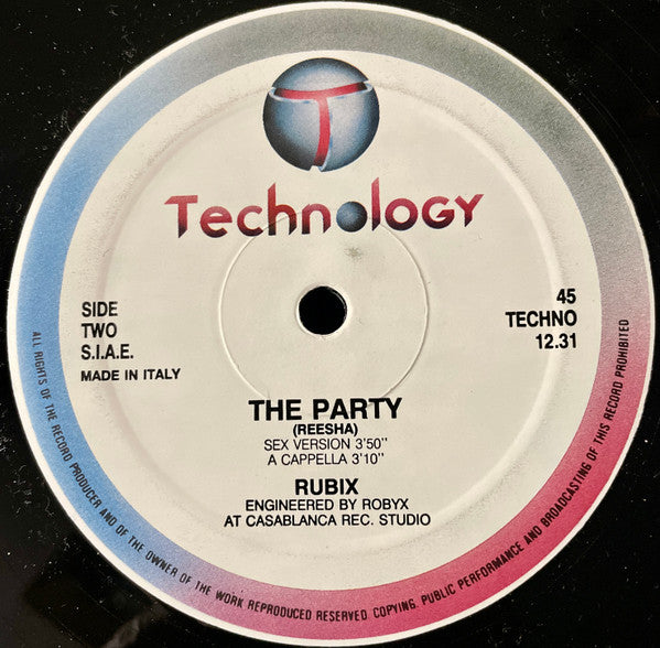 Rubix -The Party
