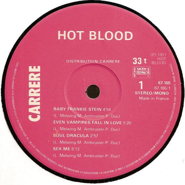 Hot Blood -Dracula And Co