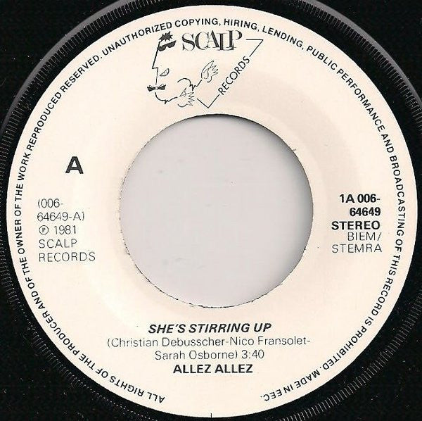 Allez Allez -She's Stirring Up