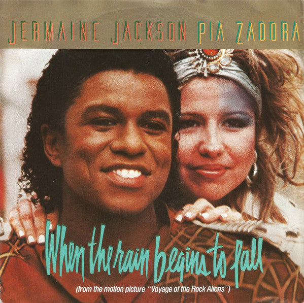 Jermaine Jackson, Pia Zadora -When The Rain Begins To Fall