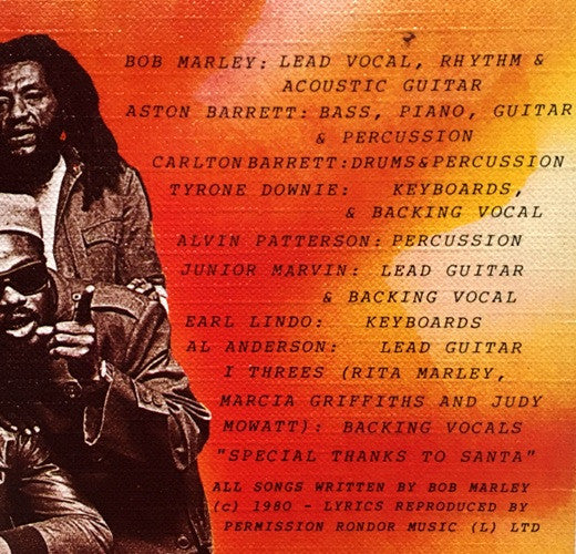Bob Marley & The Wailers -Uprising