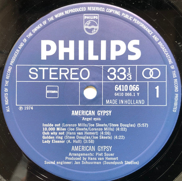 American Gypsy - Angel Eyes