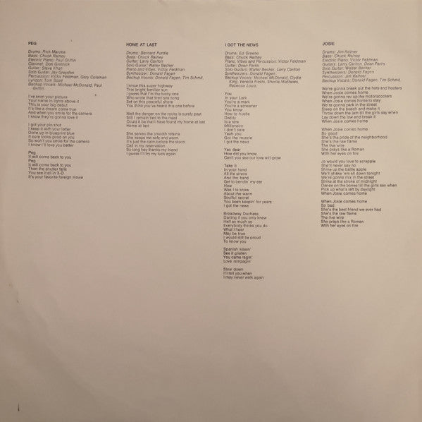 Steely Dan -Aja