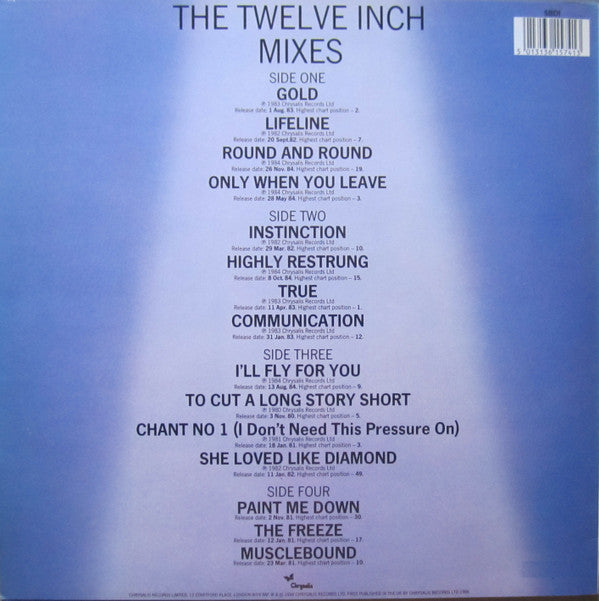 Spandau Ballet -The Twelve Inch Mixes
