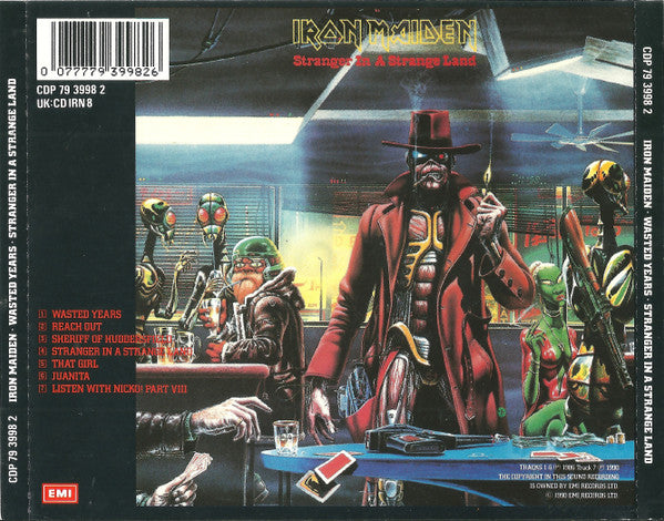 Iron Maiden -Wasted Years · Stranger In A Strange Land