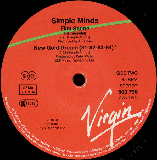 Simple Minds -I Travel