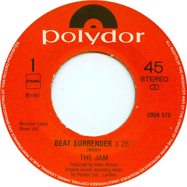 The Jam -Beat Surrender