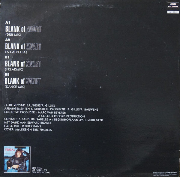Isabelle A -Blank Of Zwart