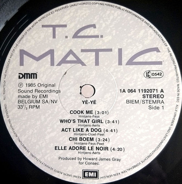 T.C. Matic* -Yé-Yé