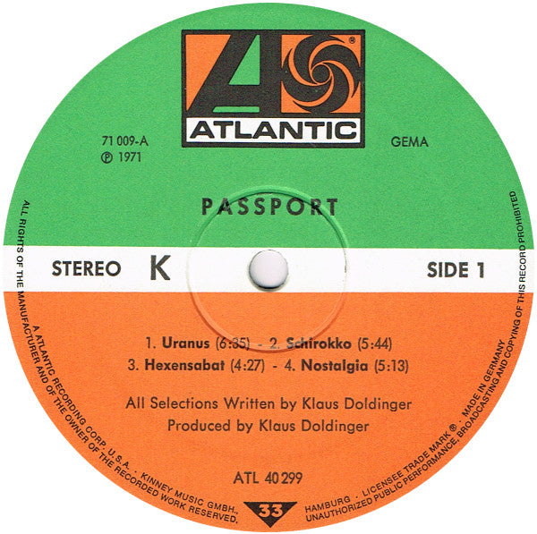 Passport (2) -Passport