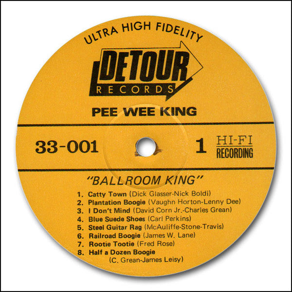 Pee Wee King -Ballroom King