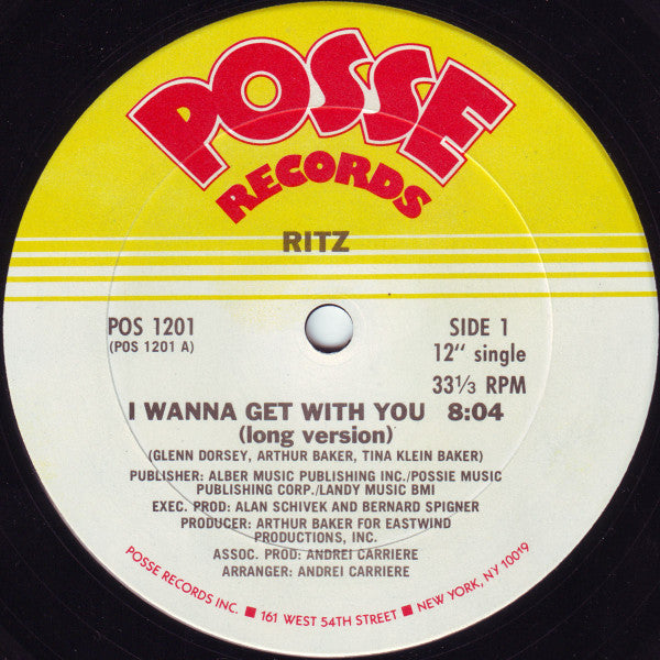 Ritz (9) -I Wanna Get With You