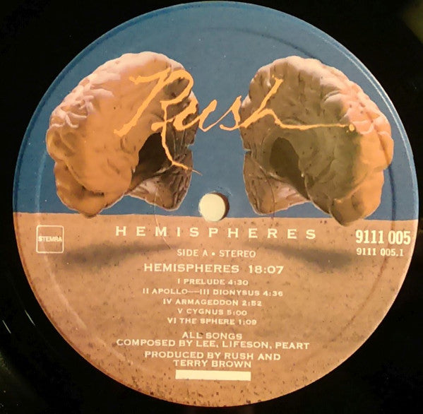 Rush -Hemispheres
