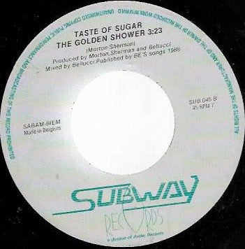 Taste Of Sugar -Golden Shower