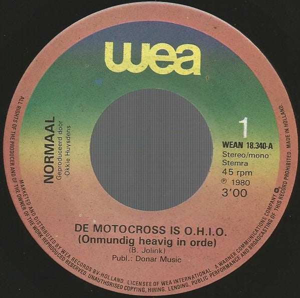 Normaal -De Motocross Is O.H.I.O. (Onmundig Heavig In Orde)