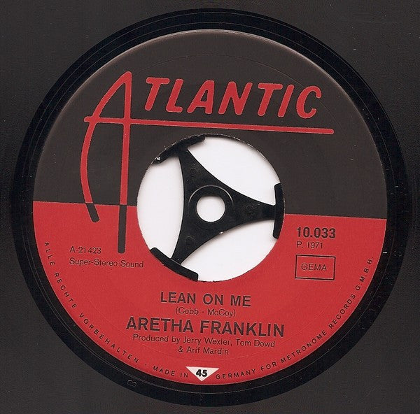 Aretha Franklin -Spanish Harlem / Lean On Me