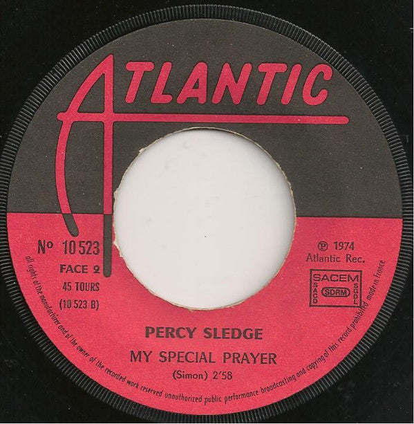 Percy Sledge -Warm And Tender Love / My Special Prayer