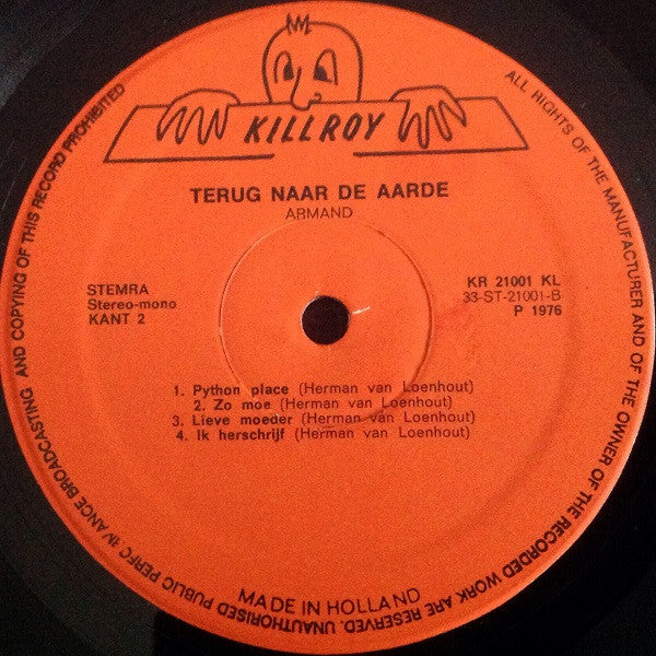 Armand -Terug Naar De Aarde