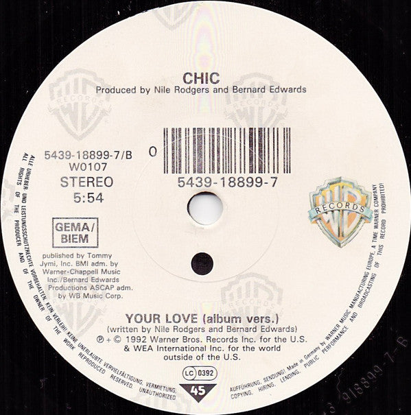 Chic - Your Love