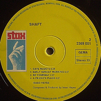 Isaac Hayes -Shaft