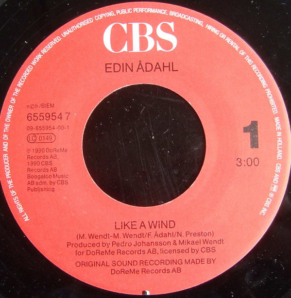 Edin • Ådahl* -Like A Wind