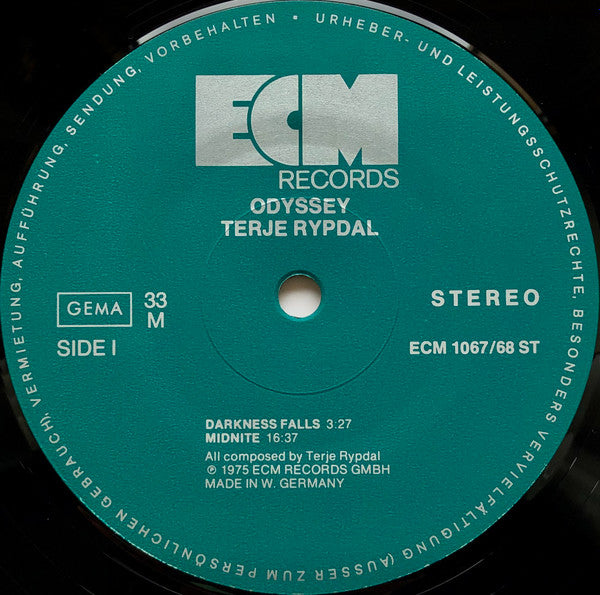 Terje Rypdal -Odyssey