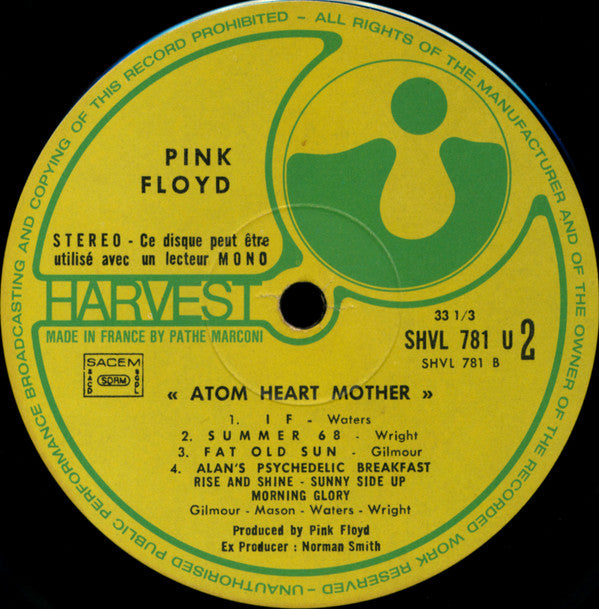 Pink Floyd -Atom Heart Mother