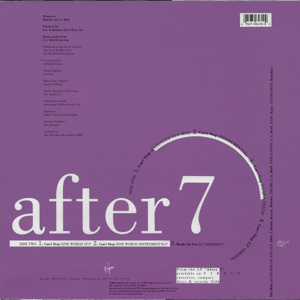 After 7 -Can't Stop