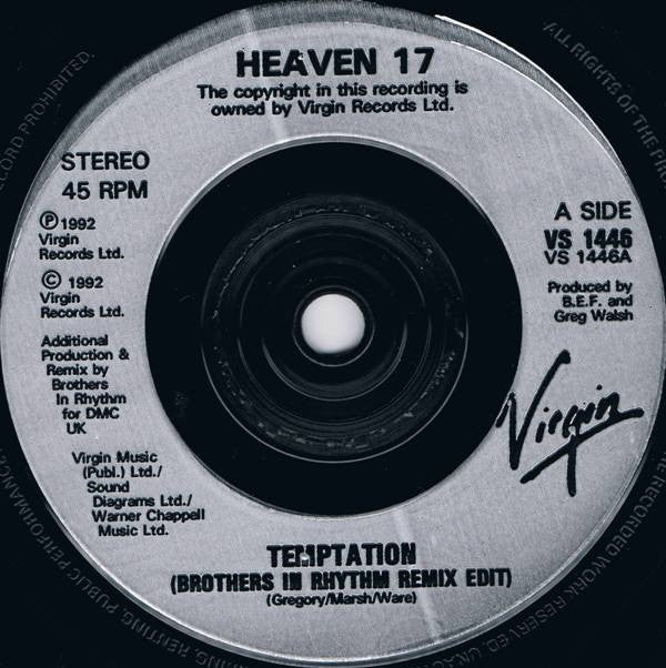 Heaven 17 -Temptation (Brothers In Rhythm Remix)