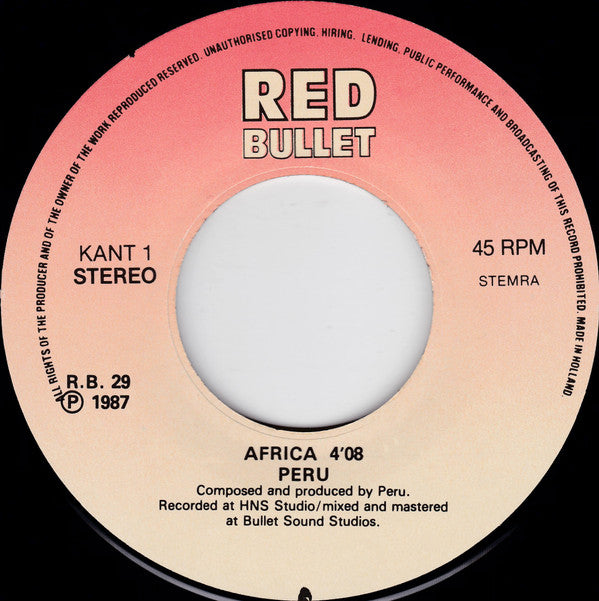 Peru -Africa