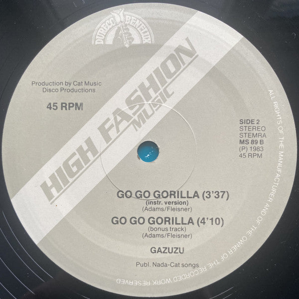 Gazuzu -Go Go Gorilla