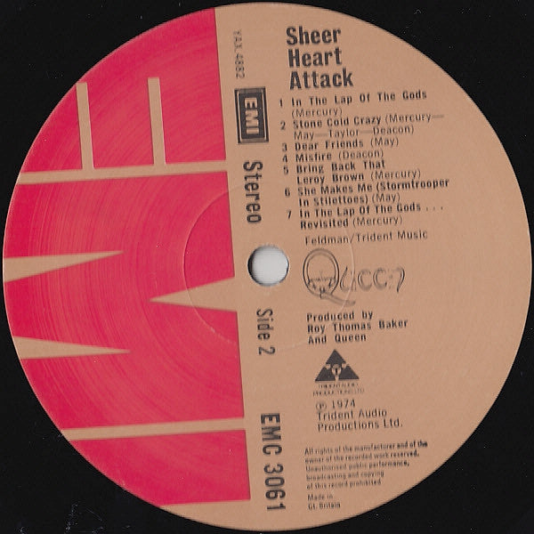 Queen -Sheer Heart Attack