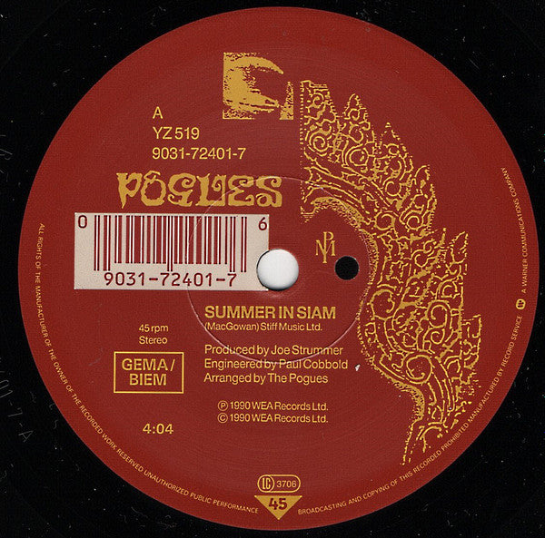 The Pogues -Summer In Siam