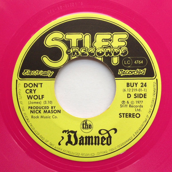 The Damned - Don't Cry Wolf / One Way Love