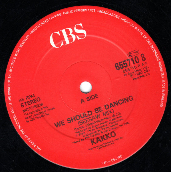 Kakko -We Should Be Dancing