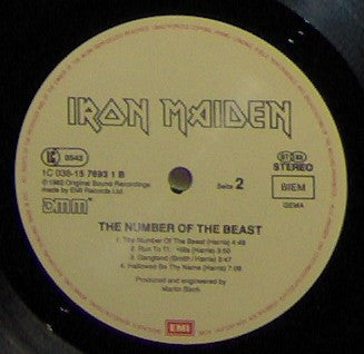 Iron Maiden -The Number Of The Beast