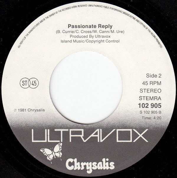 Ultravox - Vienna