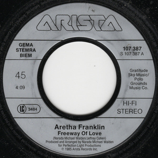 Aretha Franklin -Freeway Of Love