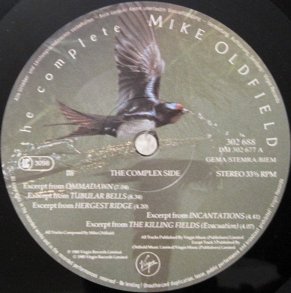 Mike Oldfield -The Complete Mike Oldfield