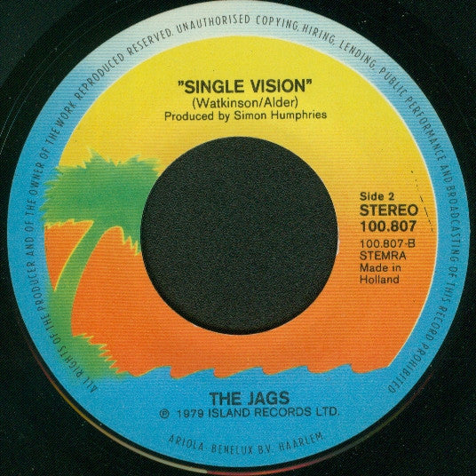 The Jags -Back Of My Hand