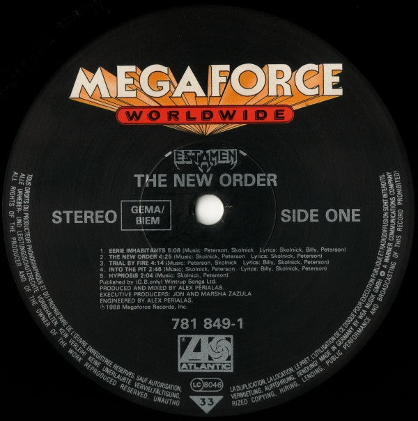 Testament (2) - The New Order